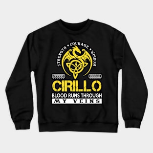 CIRILLO Crewneck Sweatshirt